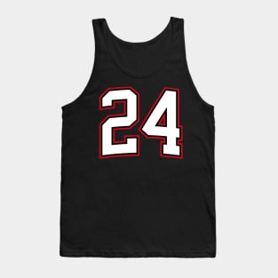 Number Twenty Four 24 Tank Top